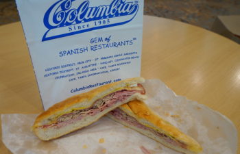 Cuban Sandwich at The Columbia Restaurant in Tampa, FL